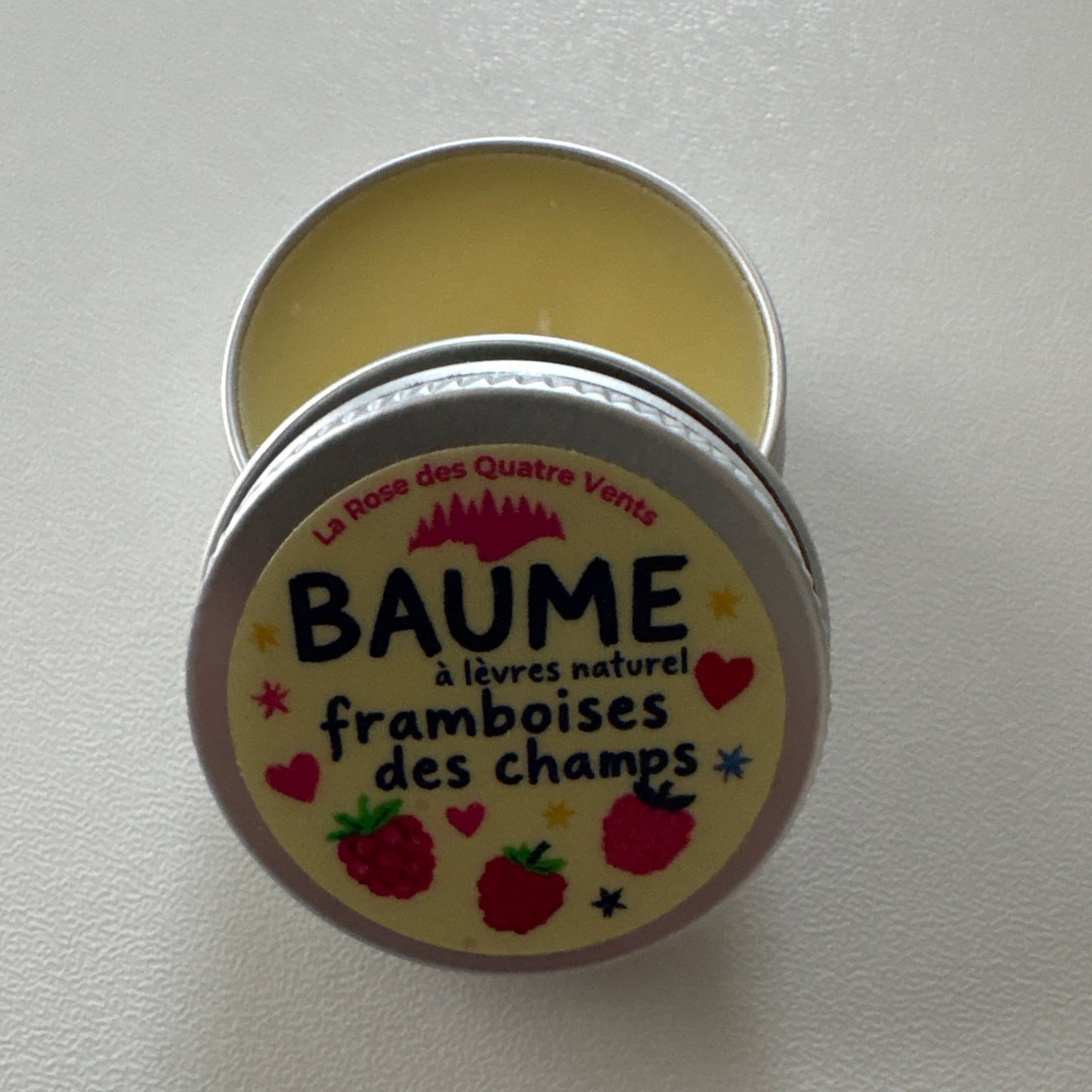 Baume à lèvres Framboises des champs