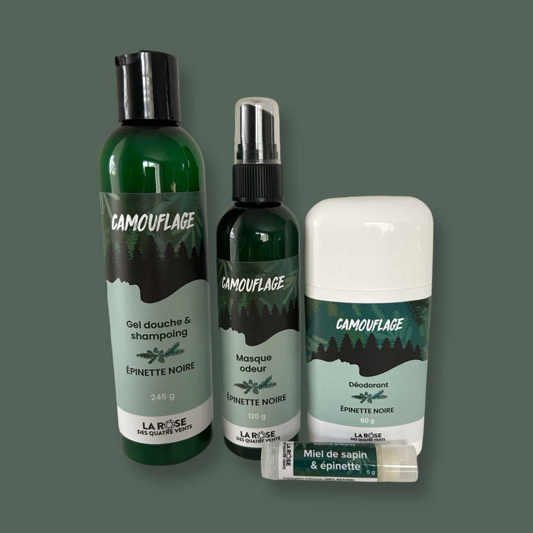 Ensemble produits à l'épinette noire