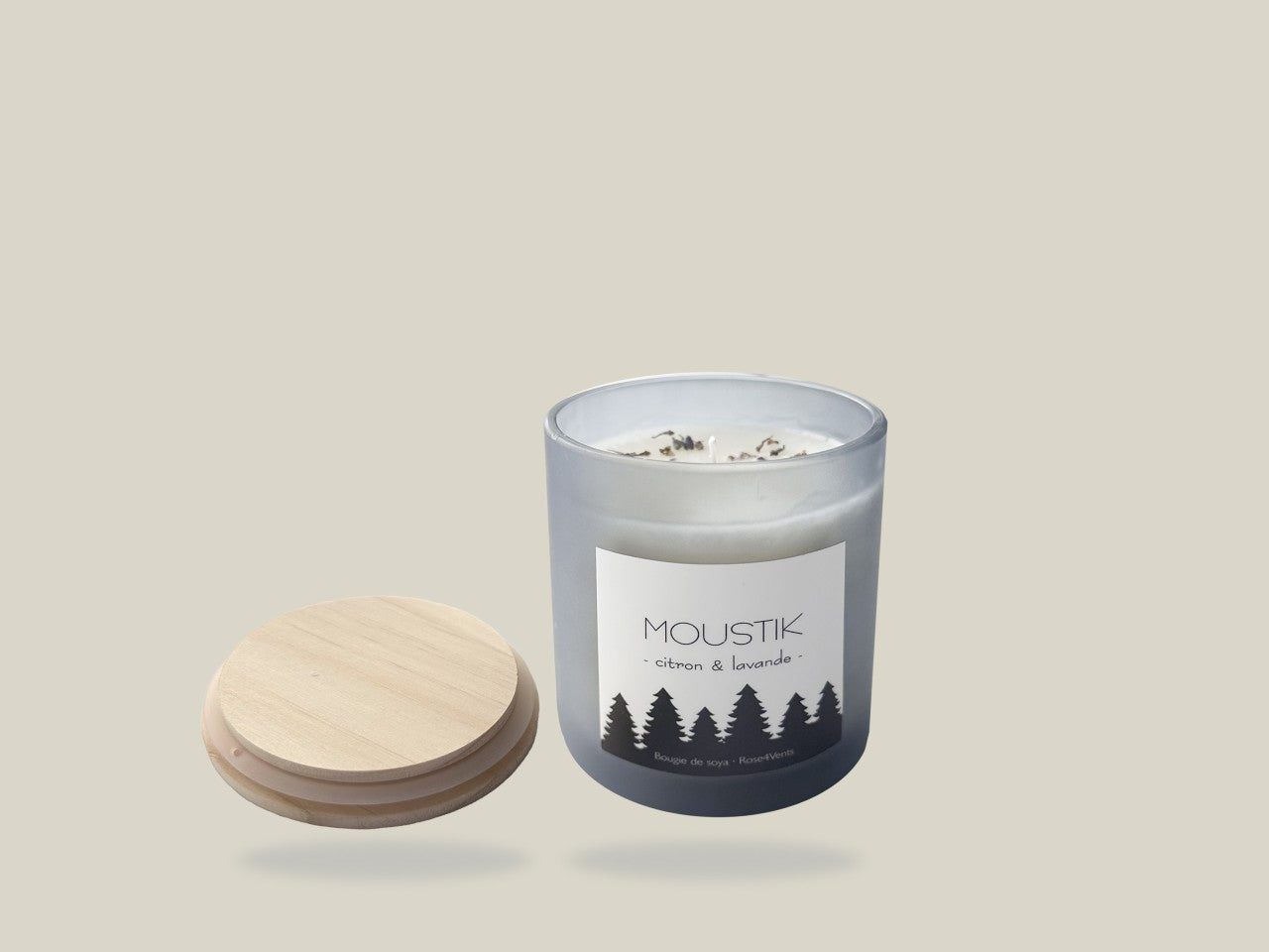 Bougie MOUSTIK citron & lavande