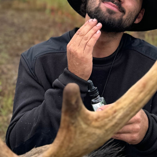 Huile à barbe à l'épinette noire