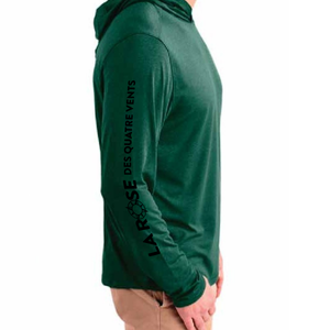 Chandail à capuche couleur chiné UPF 50+ UV Homme 3 couleurs disponibles (sur commande)