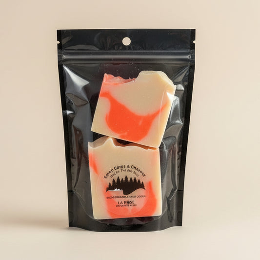 Kit 3 savon SANS ODEUR - Savon corps et cheveux miel de thé des bois
