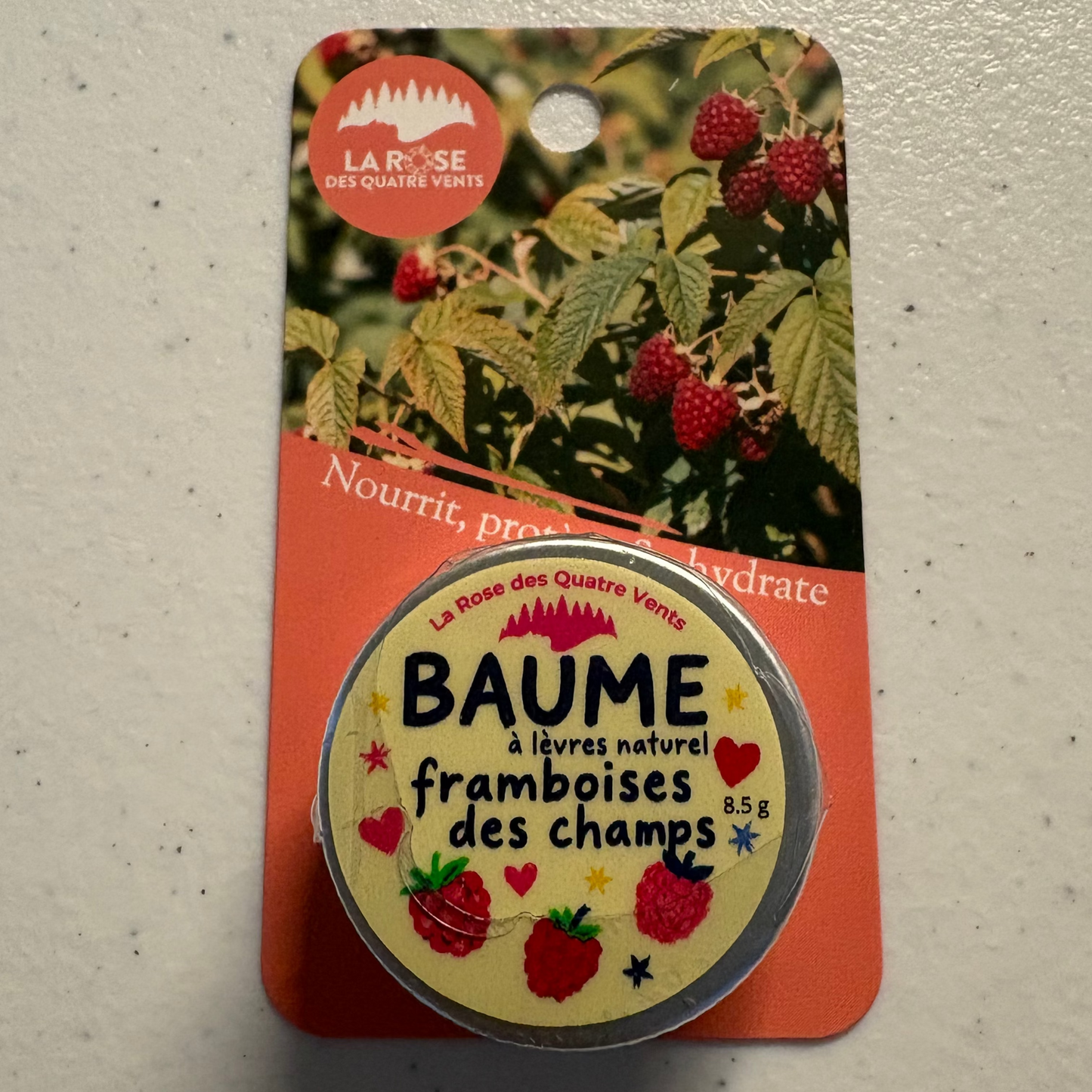 Baume à lèvres Framboises des champs