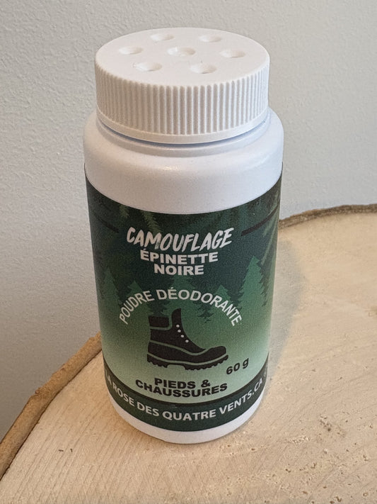 Poudre neutralisante pour les pieds & chaussures épinette noire