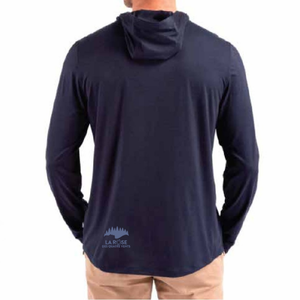 Chandail à capuche couleur chiné UPF 50+ UV Homme 3 couleurs disponibles (sur commande)