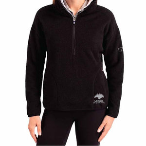 Veste sherpa écologique Femme Demi-Zip (sur commande)