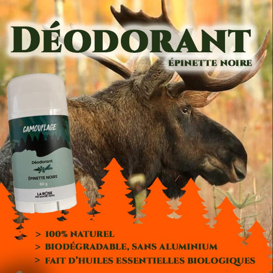 Déodorant à l'épinette noire